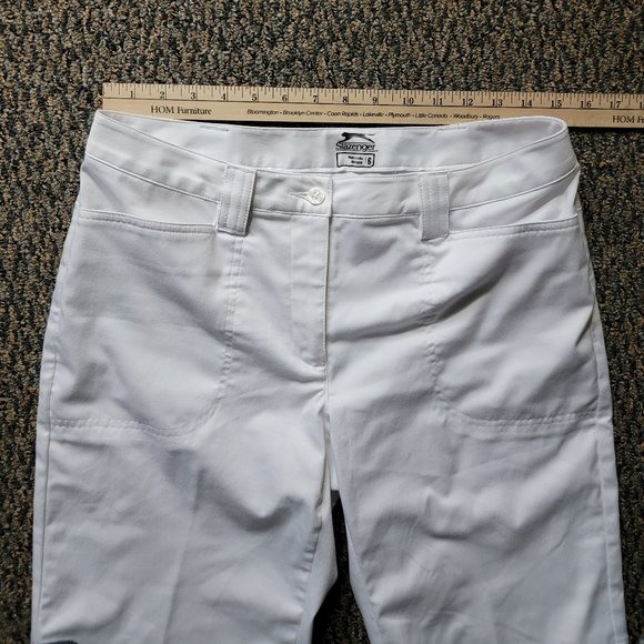NWOT White Women's Slazenger Golf Shorts Size 6 - Picture 4 of 7